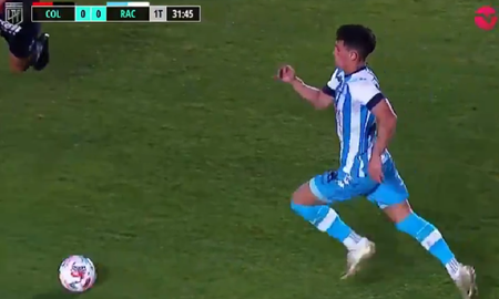El gol que se perdió Chancalay en Colón vs Racing. El gol que se perdió Chancalay en Colón vs Racing.