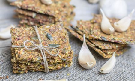 Masitas crackers de semillas. Masitas crackers de semillas.