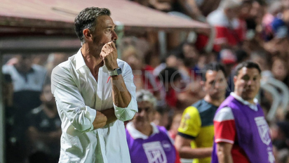 La desoladora imagen del Kily González tras la derrota de Unión