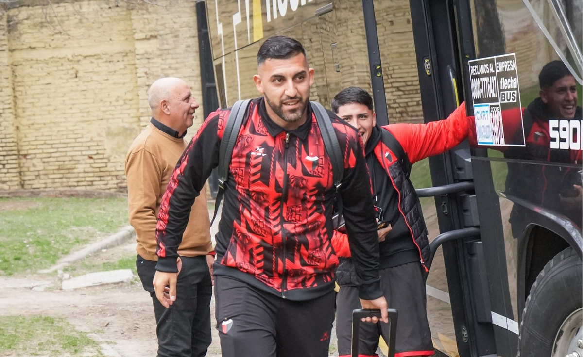 Wanchope Ábila en la previa del partido de Colón. Foto: Club Colón. Wanchope Ábila en la previa del partido de Colón. Foto: Club Colón.