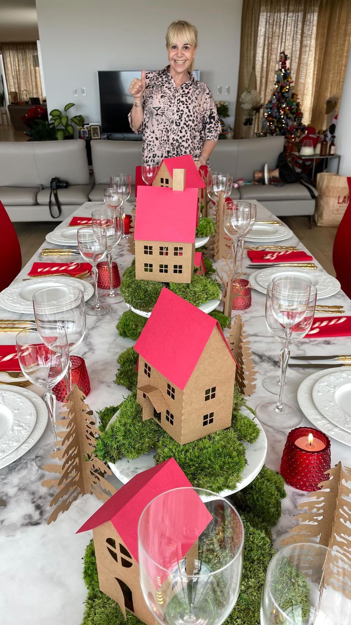 La propiedad de Claudia Villafañe se destaca por los amplios espacios. 