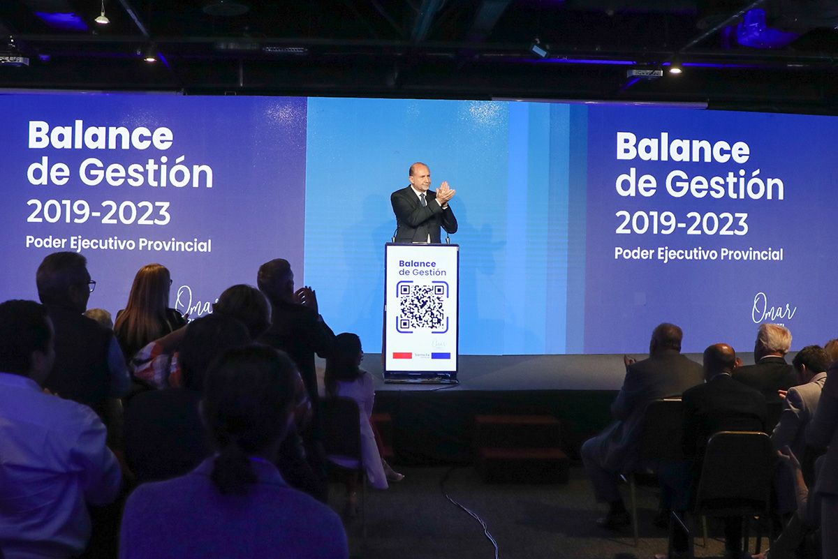 El gobernador Omar Perotti realizó un balance de su gestión ante integrantes del Consejo Económico y Social de la provincia de Santa Fe. El gobernador Omar Perotti realizó un balance de su gestión ante integrantes del Consejo Económico y Social de la provincia de Santa Fe.