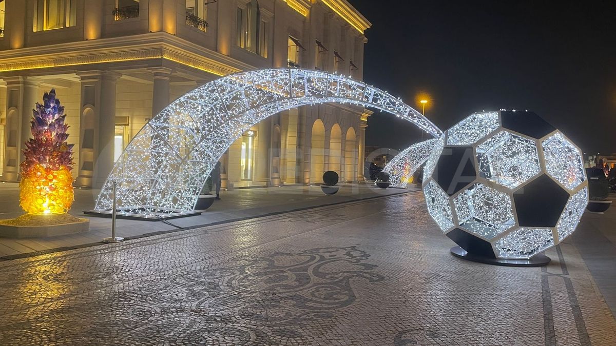 El equipo de AIRE visitó la exclusiva peatonal climatizada a cielo abierto en la ciudad de Doha