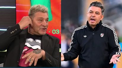 Un ex Colón se metió en la pelea entre River y Racing y destrozó a Marcelo Gallardo por Maxi Salas