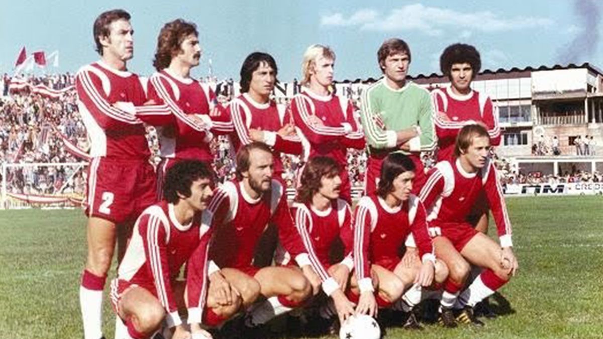 Uno de los equipos de Unión en el año 1978, en el Estadio 15 de Abril. Fue tercero en el Torneo Metropolitano y llegó a semifinales del Torneo Nacional, cayendo ante River.