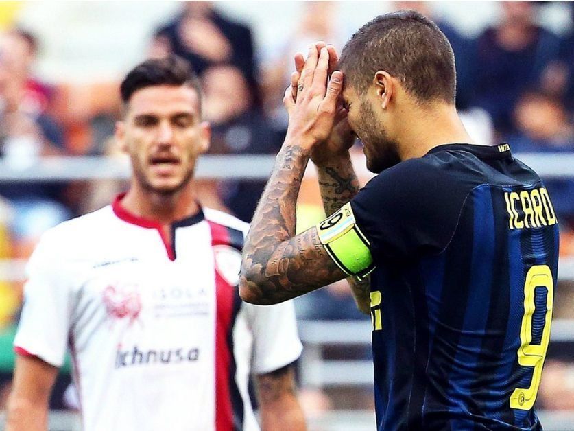 Icardi erró un penal y fue insultado por los hinchas