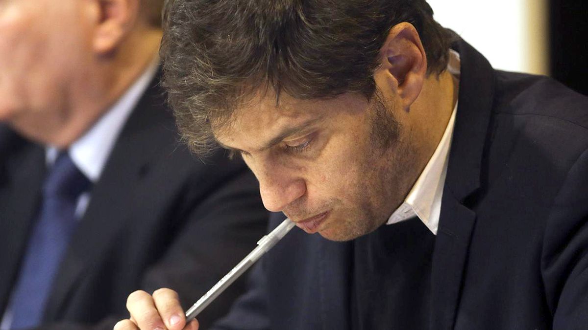 El gobernador bonaerense Axel Kicillof.