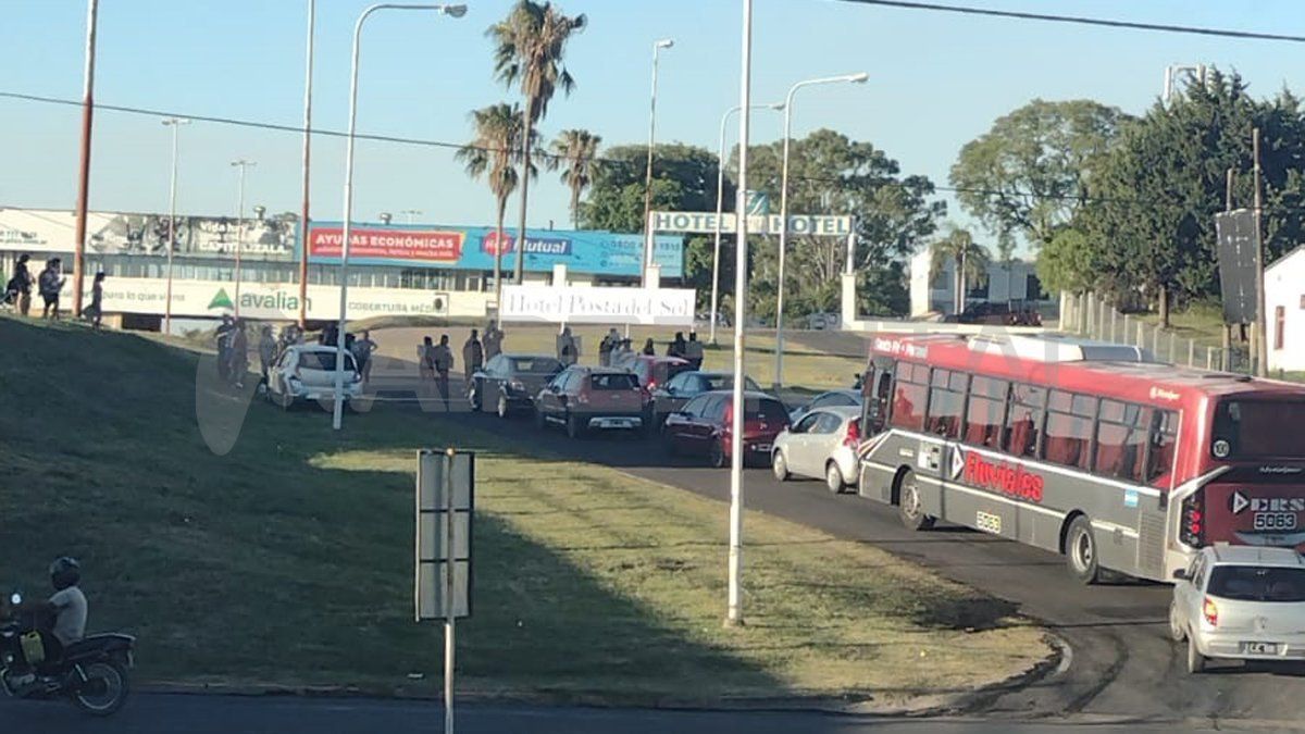 Se registraron demoras de hasta media hora para acceder al túnel subfluvial por Paraná.&nbsp;