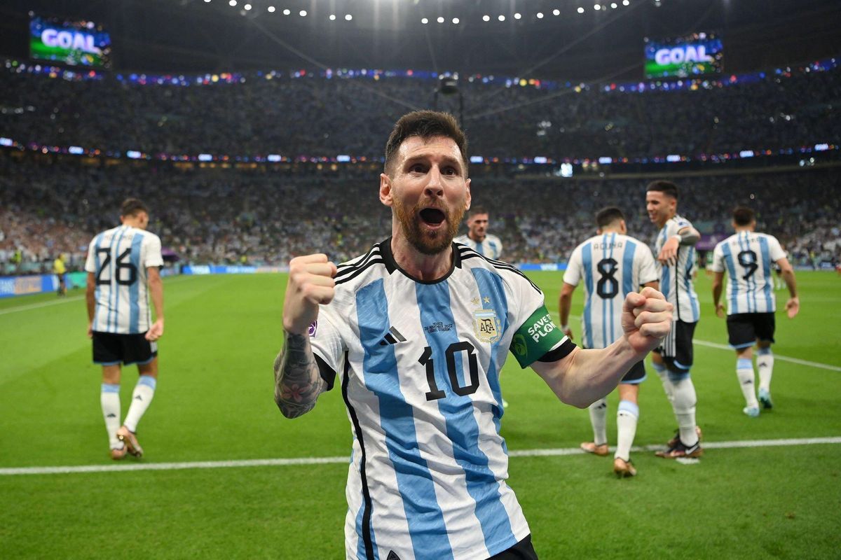 Messi rompió el arco mexicano y marcó el primer gol para el seleccionado argentino en el Mundial de Qatar 2022.