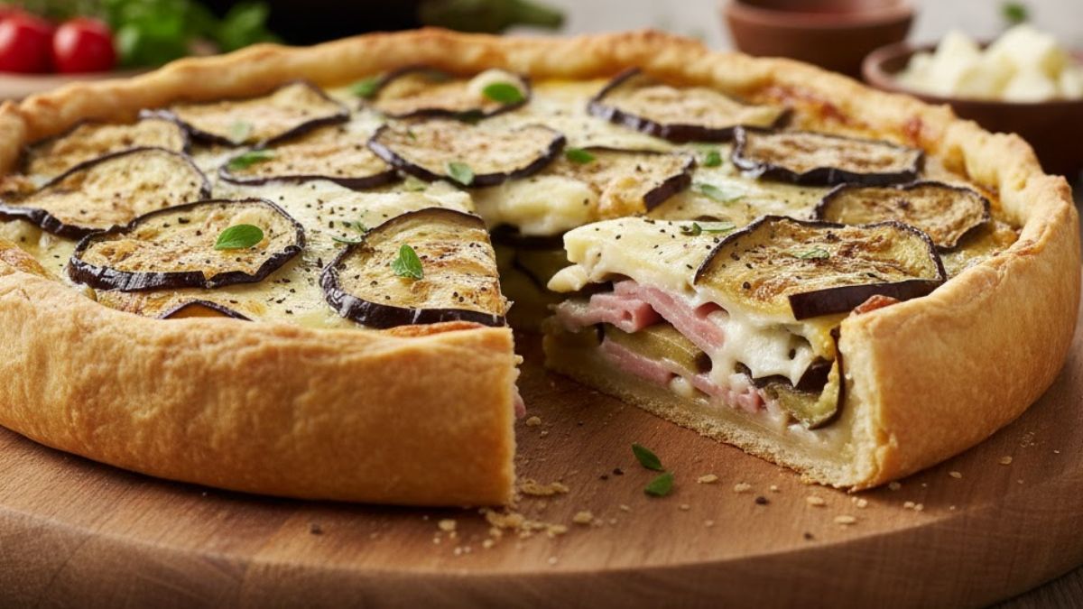 Una rica tarta para una noche saludable.&nbsp;