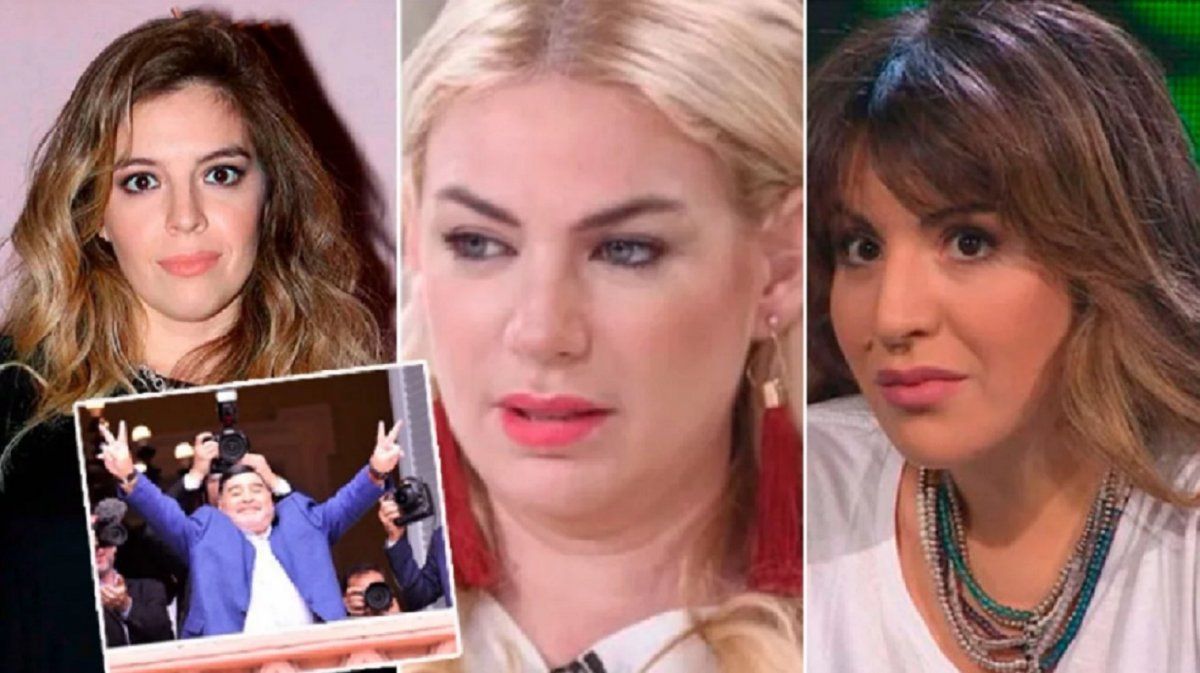 Dalma y Gianinna Maradona se cruzaron con Esmeralda Mitre por tildar a su padre de papelonero