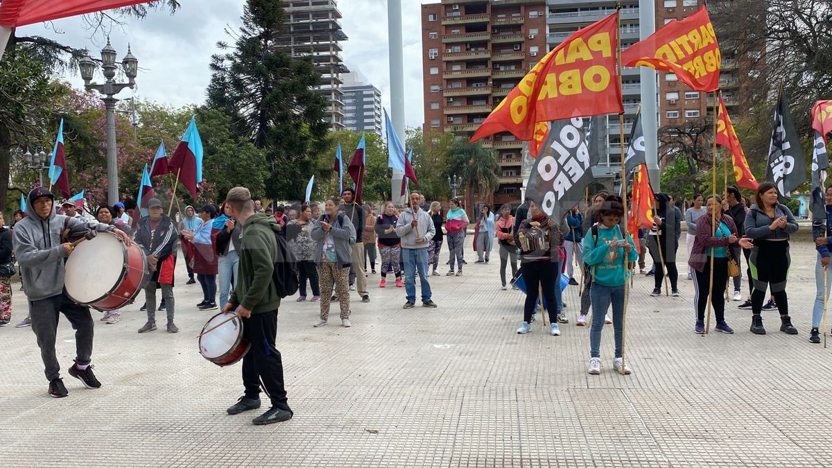 Este martes hubo una jornada de lucha contra el hambre a nivel nacional que tiene su réplica en la ciudad de Santa Fe.