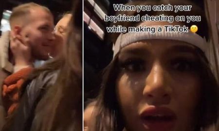 Grababa un video para TikTok y de casualidad descubrió a su novio siéndole infiel. Grababa un video para TikTok y de casualidad descubrió a su novio siéndole infiel.