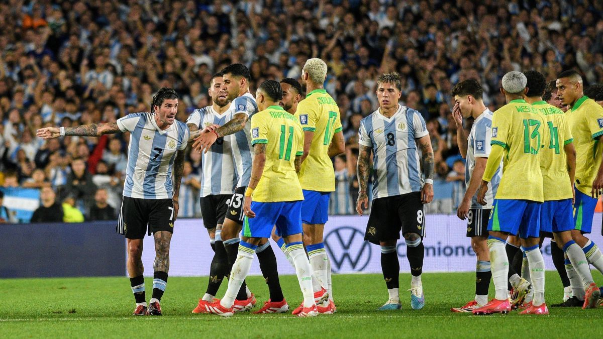La Selección Argentina goleó 4 a 1 a Brasil. La respuesta de los futbolistas de la albiceleste.