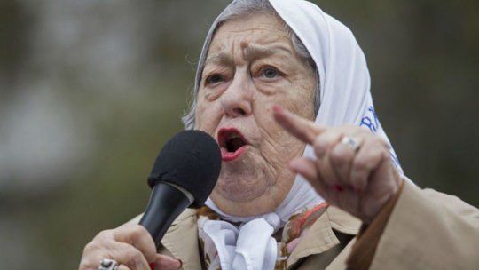 Hebe de Bonafini, dura contra el gobierno nacional por el acuerdo con el FMI.&nbsp;