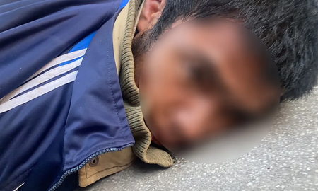 Un hombre atacó con un hierro a una policía, le robó su arma reglamentaria y disparó a otros efectivos Un hombre atacó con un hierro a una policía, le robó su arma reglamentaria y disparó a otros efectivos