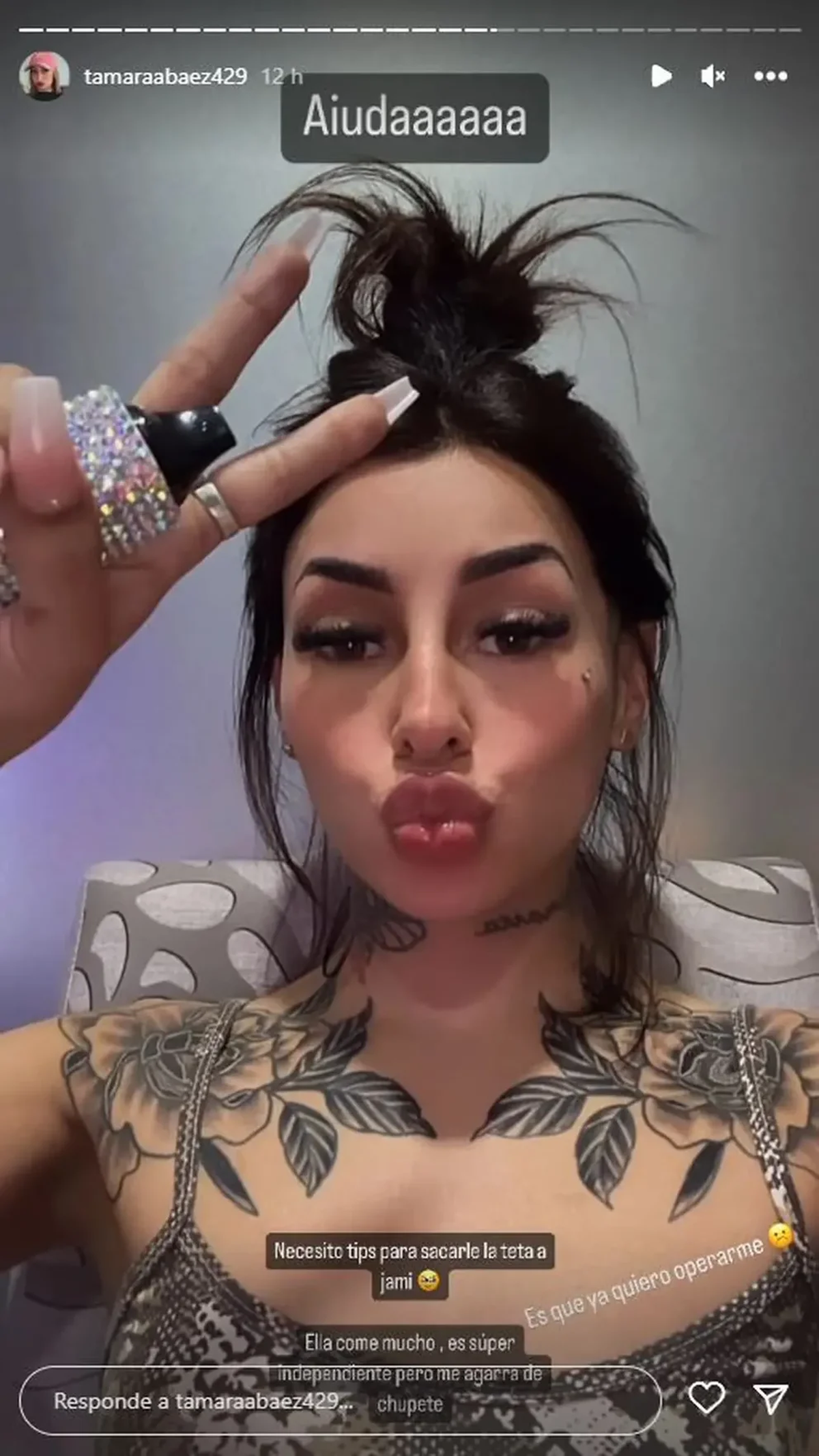 Tamara Báez le contó todos los detalles a sus seguidores de Instagram. Tamara Báez le contó todos los detalles a sus seguidores de Instagram. 