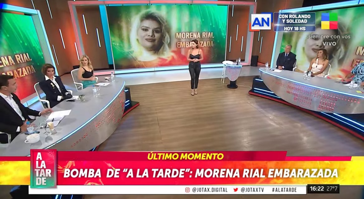 More Rial estaría esperando su segundo hijo. More Rial estaría esperando su segundo hijo.
