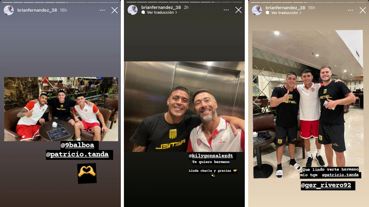 Brian Fernández pasó por la concentración de Unió en Buenos Aires y se fotografió junto a Tanda, Balboa y el Kily González. Brian Fernández pasó por la concentración de Unió en Buenos Aires y se fotografió junto a Tanda, Balboa y el Kily González.