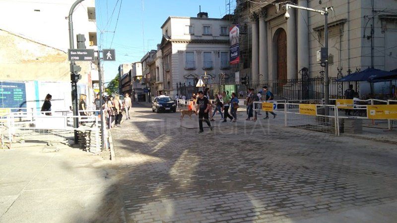 Ya se puede circular por La Rioja entre 25 de Mayo y San Jerónimo