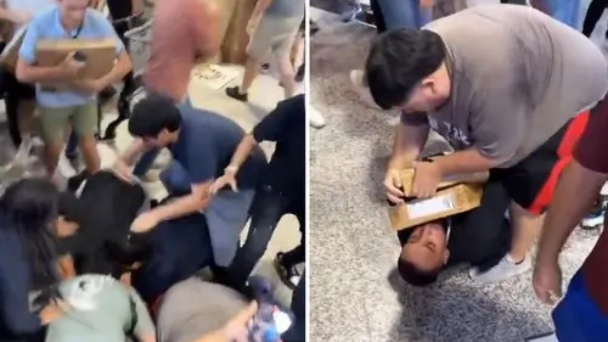 Estampida en el Black Friday de Ciudad del Este: peleas por notebooks a 80 dólares