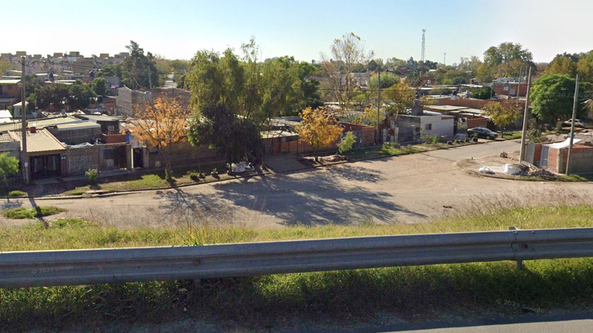 La zona de la balacera en calle Juan Pablo II al 9.400.