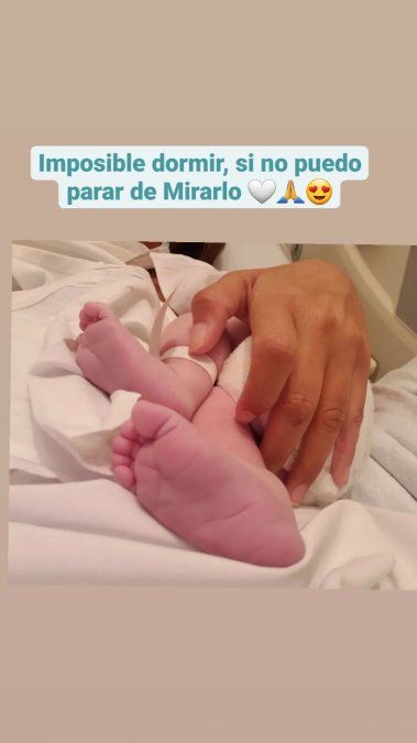 La primera foto de Emilio, el bebé de Alberto Cormillot.