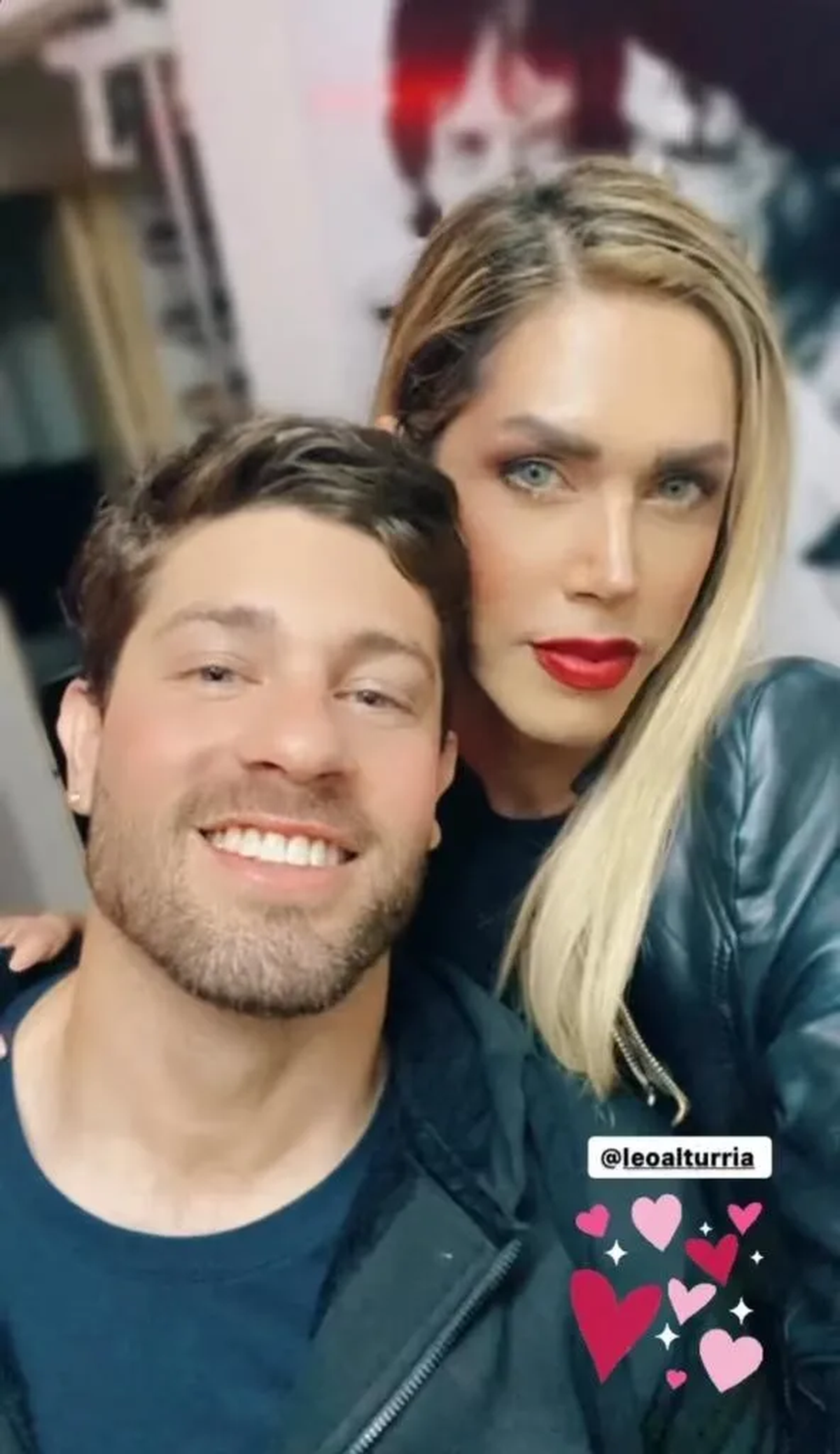 Leo Alturria empezó a salir con Fabu Pop, una mujer paraguaya.