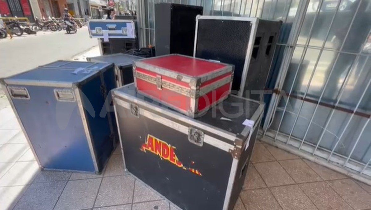 Recuperaron los elementos robados a la banda Klandestinos.