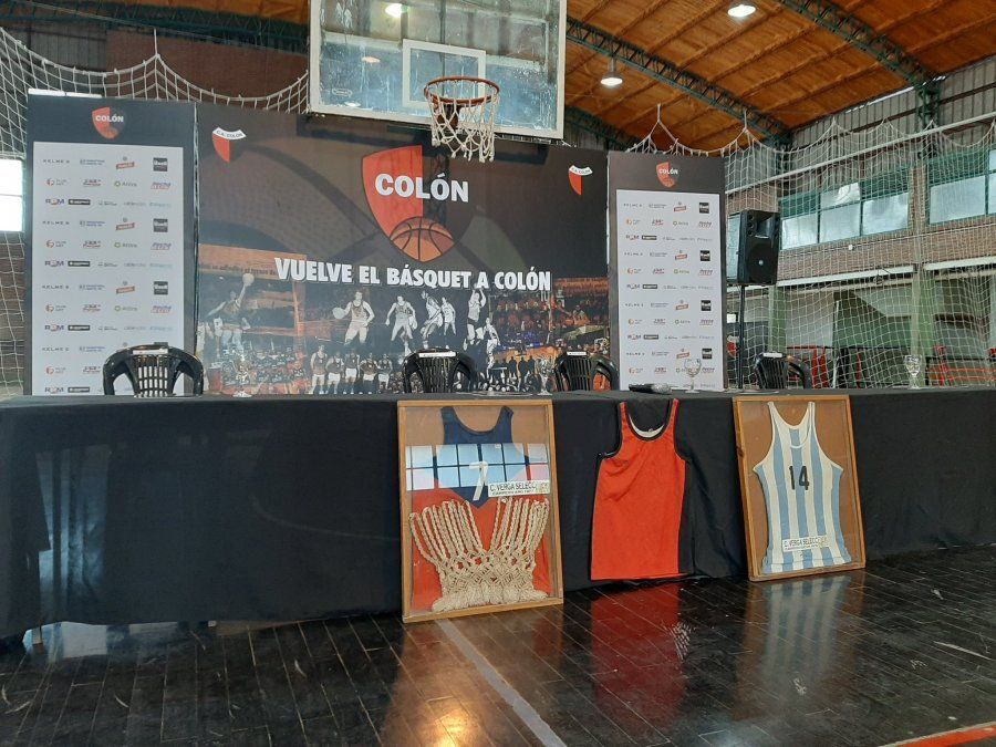 El Club anunció la vuelta al básquet luego de un año de inactividad. Foto: Basquet Colón.