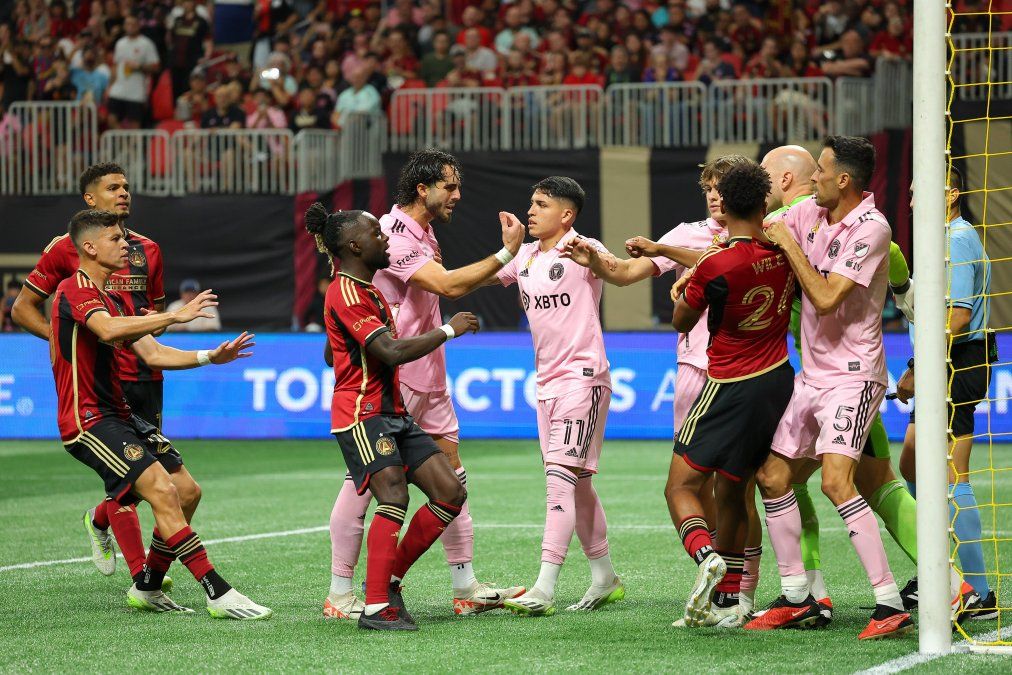 Inter Miami, sin Lionel Messi, fue goleado por Atlanta United