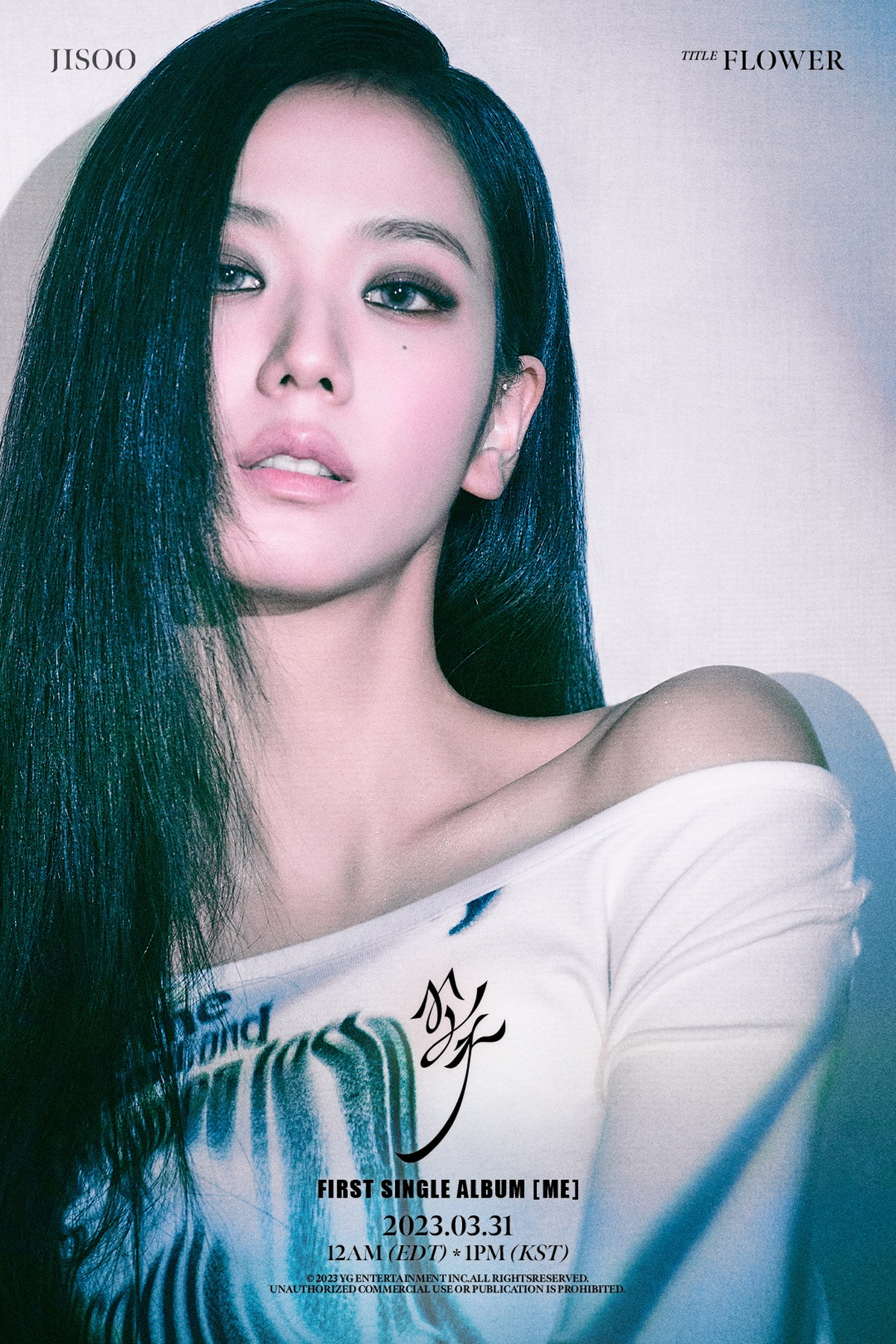 Segundo póster conceptual de Jisoo de BLACKPINK.