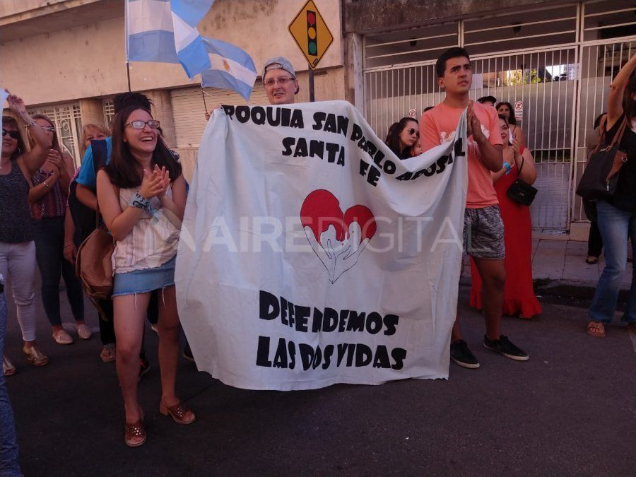 Marcha Pro Vida en Santa Fe