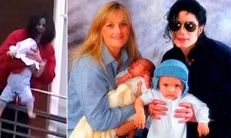 Michael Jackson y sus hijos Michael Jackson y sus hijos