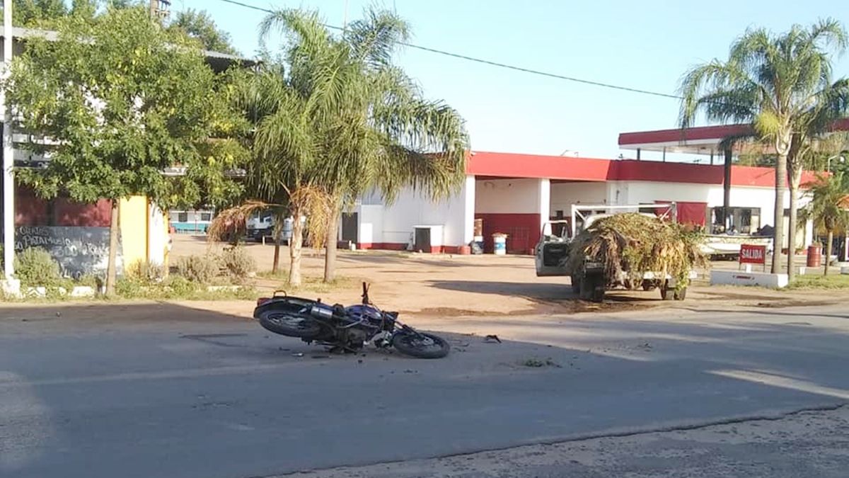 Un joven murió en Coronda tras accidentarse con su moto