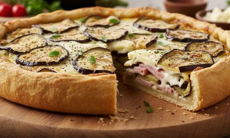 Una rica tarta para una noche saludable. Una rica tarta para una noche saludable.