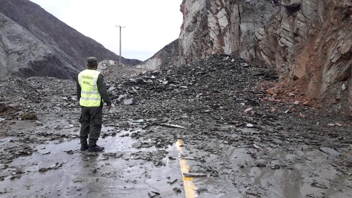 La ruta nacional 150 quedó cortada, al norte de San Juan.