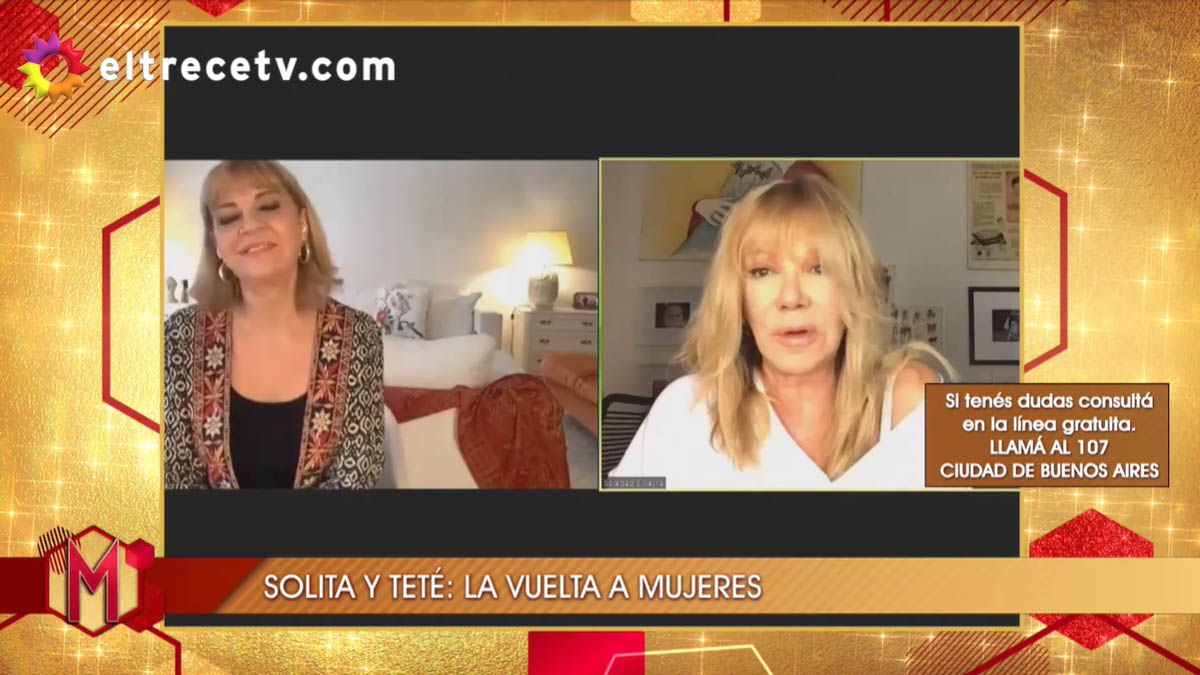 Soledad Silveyra y Teté Coustarot enfrentaron los rumores sobre su supuesta pelea