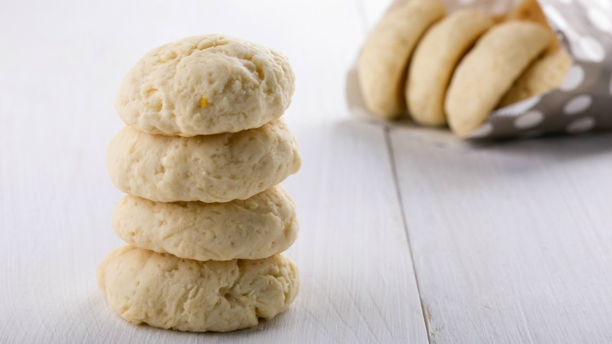 La receta de galletas de limón para hacer en casa en un periquete.
