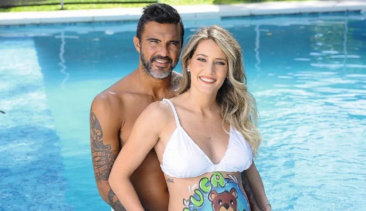 Mica Viciconte se prepara para recibir a Luca.