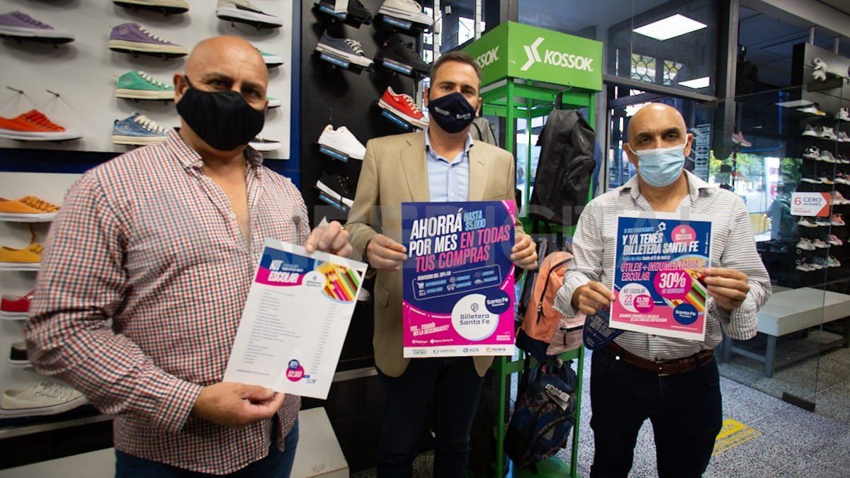 El gobierno lanzó en la ciudad las promociones comerciales para el inicio de clases.