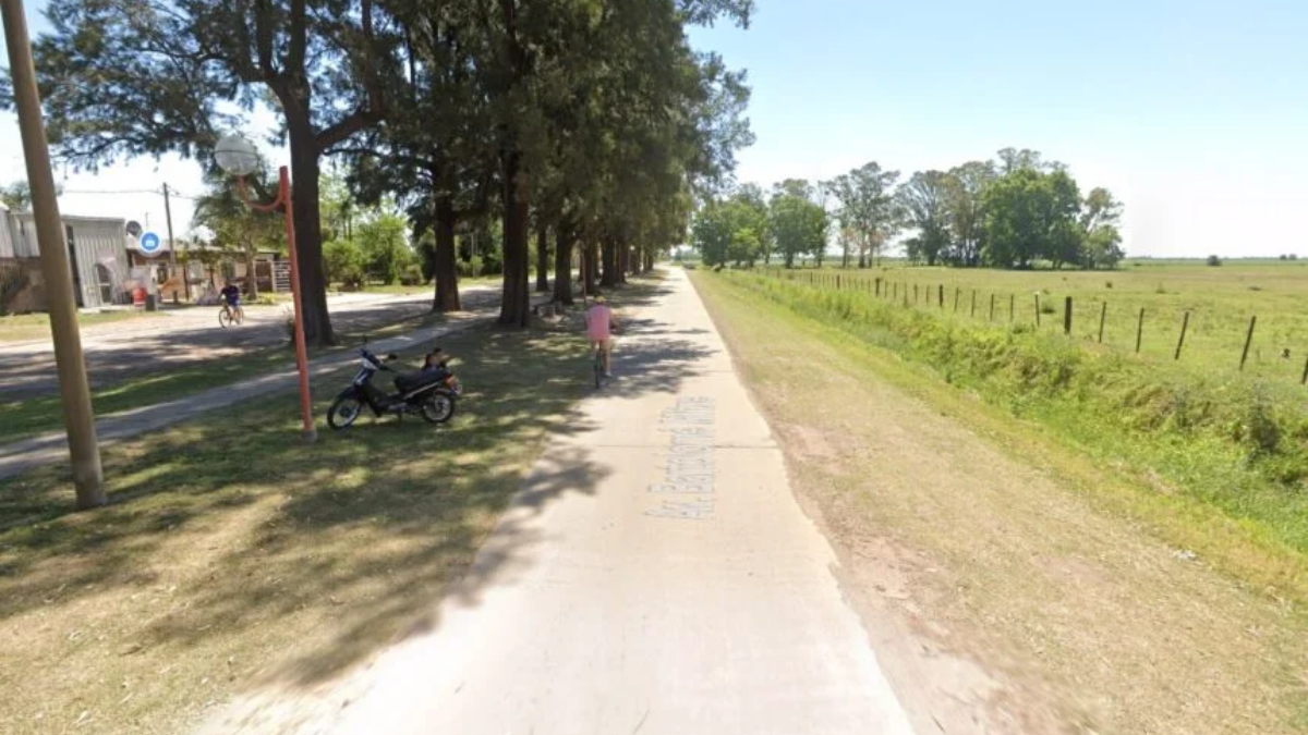 El episodio ocurrió cerca de las 16 en inmediaciones de calle Mitre al fondo, a la altura de Los Pinos.