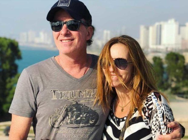 Analía Franchín y Sebastián Eskenazi.