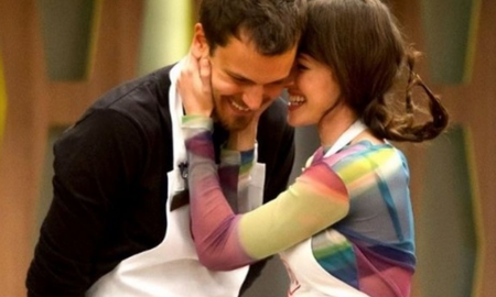 La actriz, Cande Vetrano, invitó a su pareja, Andrés Gil, para un nuevo desafío de MasterChef Celebrity 2. La actriz, Cande Vetrano, invitó a su pareja, Andrés Gil, para un nuevo desafío de MasterChef Celebrity 2.