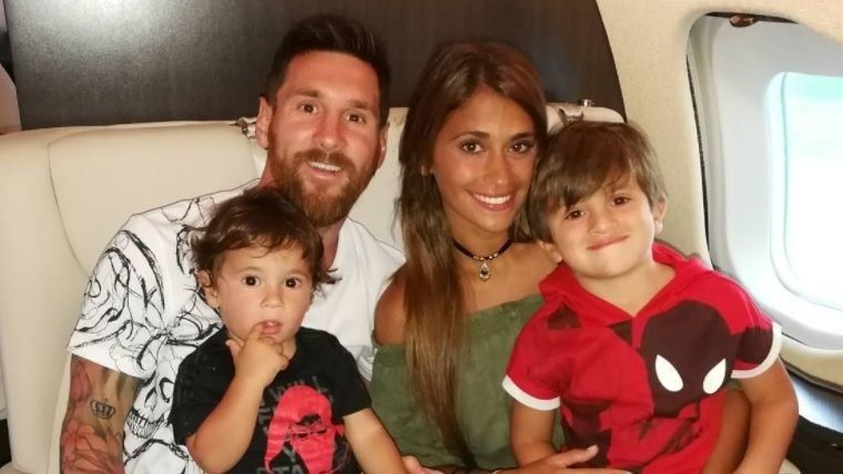 Messi se instaló en Rosario para las Fiestas, con un invitado especial