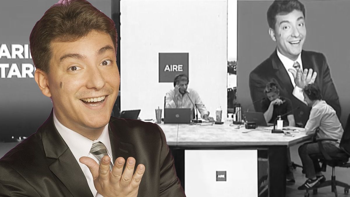 Ariel Tarico y su festejo luego de que Colón se llevara el título de campeón de la Copa de la Liga.