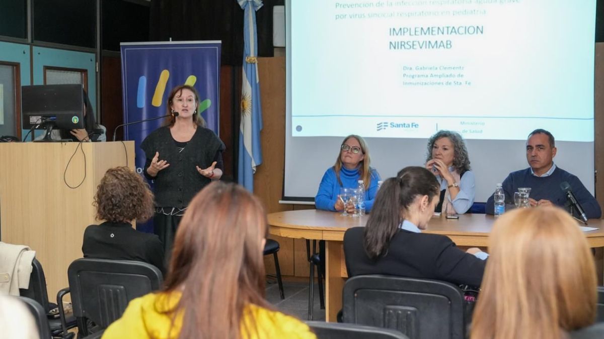 El Ministerio de Salud avanza con la vacunación durante el último trimestre de embarazo para prevenir el virus sincicial respiratorio que causa esa enfermedad. El Ministerio de Salud avanza con la vacunación durante el último trimestre de embarazo para prevenir el virus sincicial respiratorio que causa esa enfermedad.