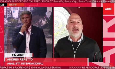 Andrés Repetto con Luis Mino en Aire de Santa Fe, habló sobre la crisis en la frontera de Ceuta y Melilla en España, con las migraciones desde Marruecos. Andrés Repetto con Luis Mino en Aire de Santa Fe, habló sobre la crisis en la frontera de Ceuta y Melilla en España, con las migraciones desde Marruecos.