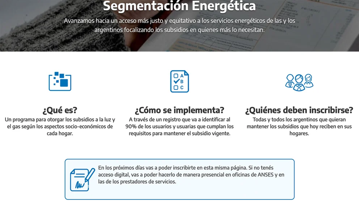 La página diseñada por el Gobierno aun no fue habilitada.