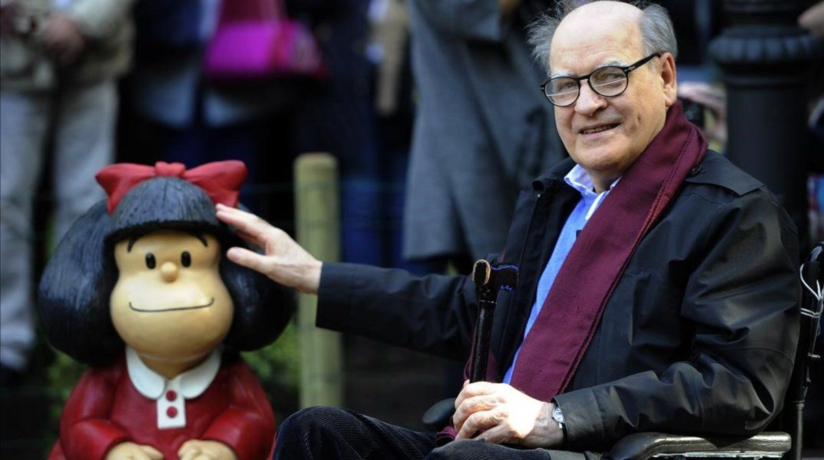 Quino trascendi&oacute; a nivel mundial a trav&eacute;s de Mafalda y fue galardonado con premios muy importantes de la cultura.&nbsp;
